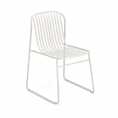 Krzesło ogrodowe Riviera matowa biel Emu