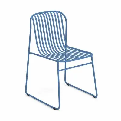Krzesło ogrodowe Riviera niebieskie Emu