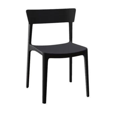 Krzesło ogrodowe Skin CS1391 czarne Calligaris