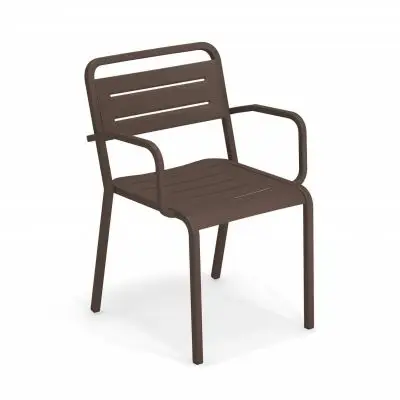 Krzesło ogrodowe Urban brązowe Emu
