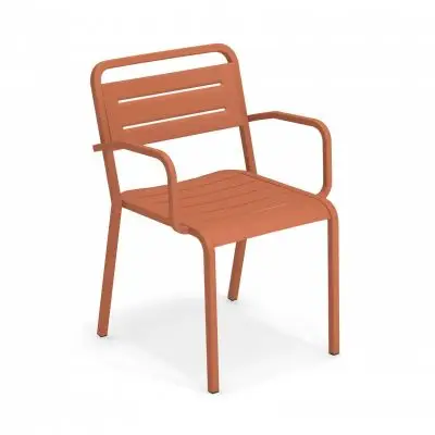 Krzesło ogrodowe Urban czerwone Emu