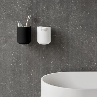 TOOTHBRUSH HOLDER BLACK MUBP