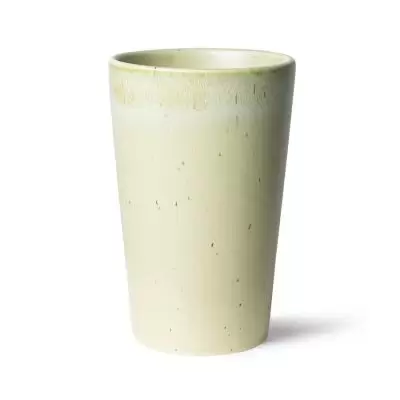 Kubek ceramiczny do herbaty 70s pistachio HKliving