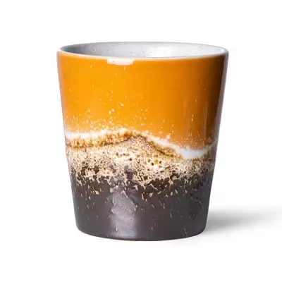 Kubek ceramiczny do kawy 70s 12 szt. Fire HKliving