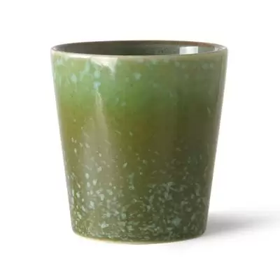 Kubek ceramiczny do kawy 70s 12 szt. grass HKliving