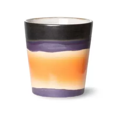 Kubek ceramiczny do kawy 70s 12 szt. lunar HKliving
