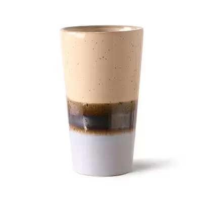 Kubek ceramiczny do latte 70s lake HKliving
