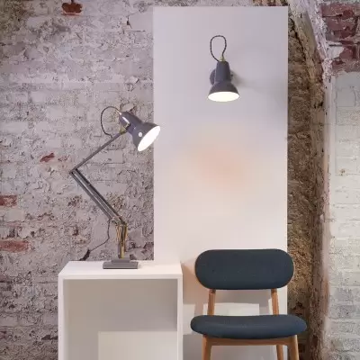 LAMPA BIURKOWA ORIGINAL 1227 BRASS ELEPHANT GREY ANGLEPOISE