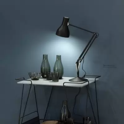 LAMPA BIURKOWA TYPE 75 JET BLACK ANGLEPOISE