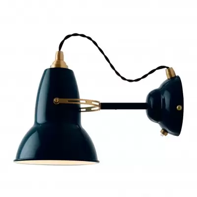 LAMPA ŚCIENNA ORIGINAL 1227 BRASS INK BLUE ANGLEPOISE