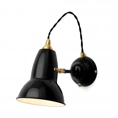 Lampa Ścienna Original 1227 Brass Jet Black Anglepoise