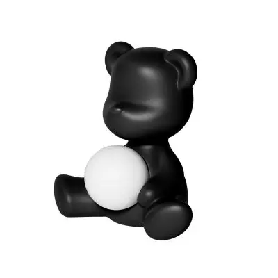 LAMPA MIŚ TEDDY GIRL CZARNA QeeBoo