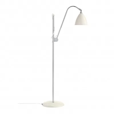 LAMPA PODŁOGOWA BL3 SMALL STAL CHROMOWANA-BIAŁA GUBI