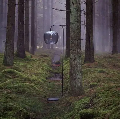 LAMPA PODŁOGOWA GRAPE CZARNA BOLIA