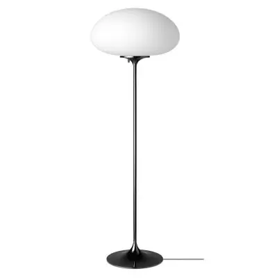 Lampa podłogowa Stemlite 110 cm czarny chrom GUBI