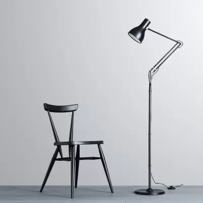 LAMPA PODŁOGOWA TYPE 75 JET BLACK ANGLEPOISE