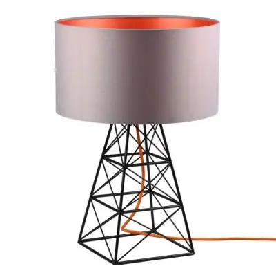 LAMPA PYLON FILAMENTSTYLE szaro-pomarańczowa