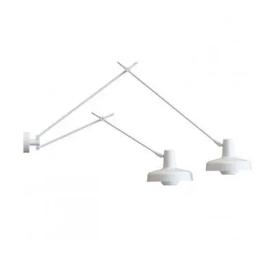 Lampa Ścienna Arigato Double Long-Short Biała Grupa Products