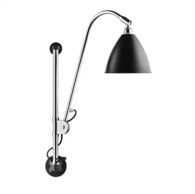 LAMPA ŚCIENNA BESTLITE BL5 CHROME - CZARNA GUBI