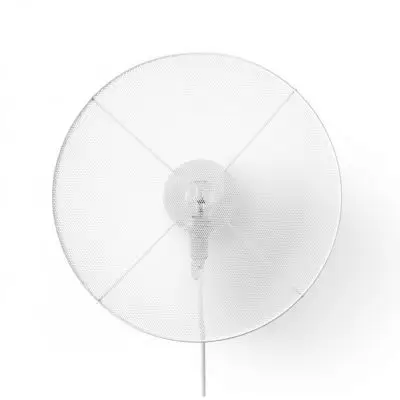 LAMPA ŚCIENNA GRILLO duża biały przewód PETITE FRITURE