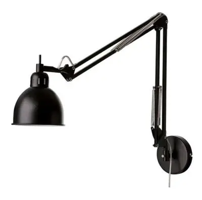 LAMPA ŚCIENNA JOB CZARNA FRANDSEN