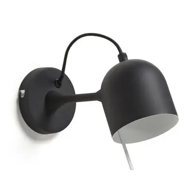 LAMPA ŚCIENNA CARLA CZARNA