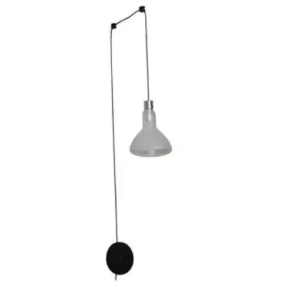 LAMPA ŚCIENNA MAKEUP 17.5X25 CM OSZRONIONA-PRZYDYMIONA KARMAN