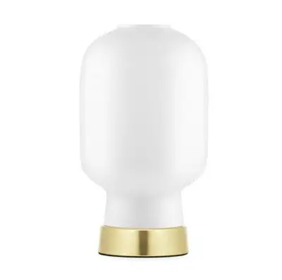 LAMPA STOŁOWA AMP BIAŁA MOSIĄDZ NORMANN COPENHAGEN