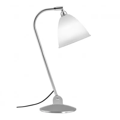 Lampa Stołowa Bestlite Bl2 Chrome Porcelanowa Gubi