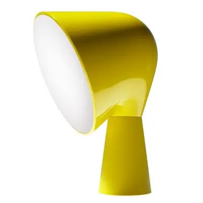 LAMPA STOŁOWA BINIC ŻÓŁTA FOSCARINI