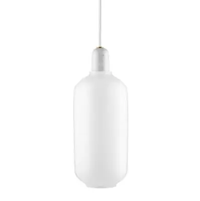 LAMPA WISZĄCA AMP PODŁUŻNA BIAŁA NORMANN COPENHAGEN