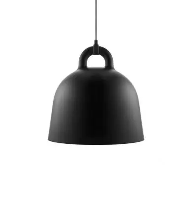 Lampa Wisząca Bell Medium Czarna Normann Copenhagen