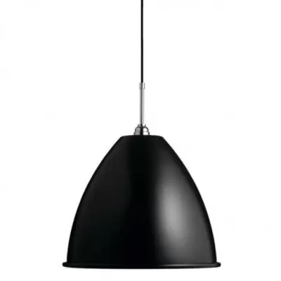 Lampa Wisząca Bestlite Bl9 40 Cm Stal Chromowana Czarna Matowa Gubi