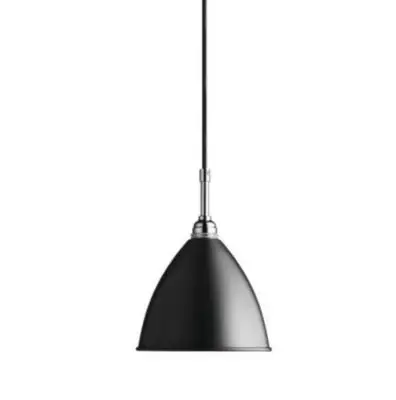 Lampa Wisząca Bestlite Bl9 16 Cm Stal Chromowana Czarna Matowa Gugi