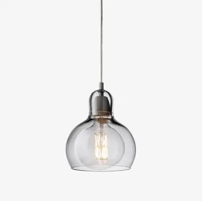 LAMPA WISZĄCA BULB SR2 SREBRNA PRZEWÓD PRZEZROCZYSTY ANDTRADITION