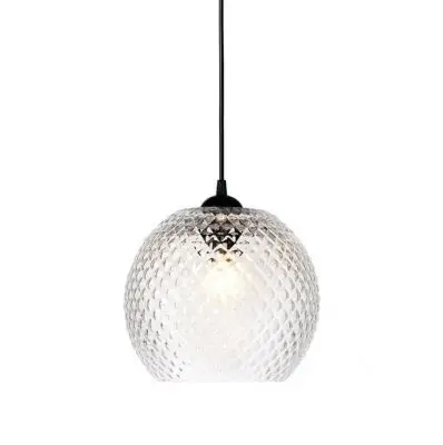 LAMPA WISZĄCA COLOGNE 22 CM TRANSPARENTNA