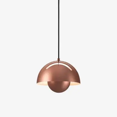 LAMPA WISZĄCA FLOWERPOT VP1 POLEROWANA MIEDŹ ANDTRADITION