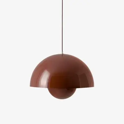 Lampa wisząca Flower pot Vp2 brązowa Andtradition