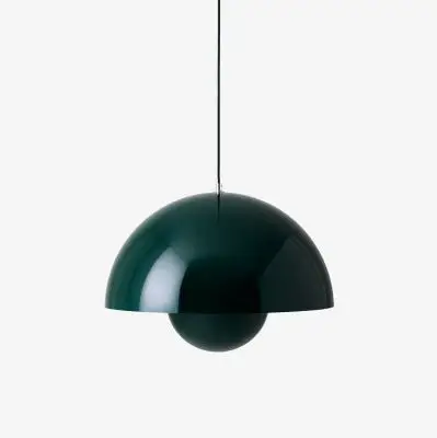 Lampa wisząca Flower pot Vp2 ciemnozielona Andtradition