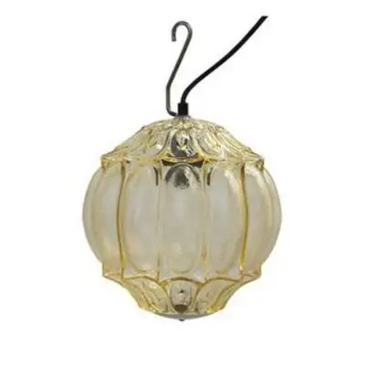 LAMPA WISZĄCA GINGER 27X26 CM OUTDOOR JASNOŻÓŁTA KARMAN