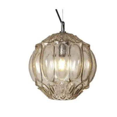 LAMPA WISZCA GINGER JASNOӣTA 27X26 CM KARMAN