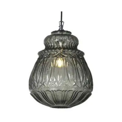 LAMPA WISZCA GINGER PRZYDYMIONA 30X37 CM OUTDOOR KARMAN