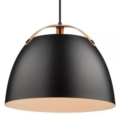 LAMPA WISZĄCA HORTEN 40 CM CZARNA