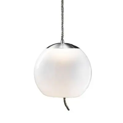 Lampa Wisząca Knot Sfera Biała Brokis