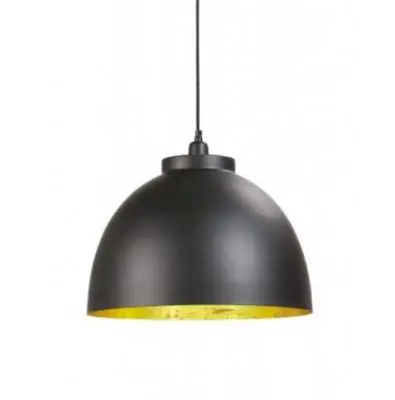 LAMPA WISZĄCA KYLIE 45X32 CM CZARNO-ZŁOTA LIGHT&LIVING