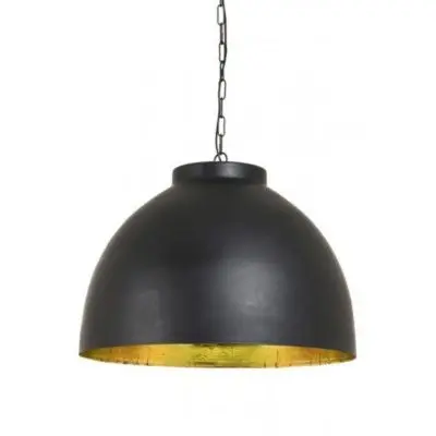 LAMPA WISZĄCA KYLIE 60X42 CM CZARNO-ZŁOTA LIGHT&LIVING