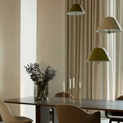  LAMPA WISZĄCA LEVITATE 28 CM ZIELONA