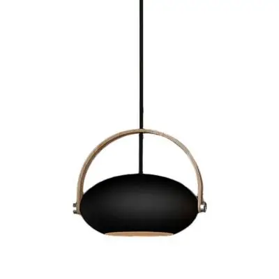 LAMPA WISZĄCA MANGO 26 CM CZARNA