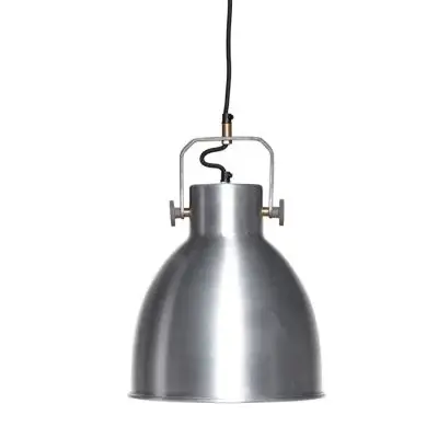 LAMPA WISZCA METALOWA SREBRNA HUbsch