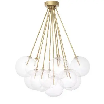 LAMPA WISZCA MOLECULE BRASS EICHHOLTZ